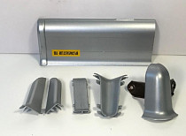 Плинтус Плинтус Ideal Comfort 55mm Серебро 081 фото 1 | FLOORDEALER